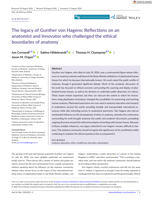 The legacy of Gunther von Hagens: Reflections on an anatomist and innovator who challenged the ethical boundaries of anatomy