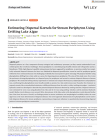 Estimating Dispersal Kernels for Stream Periphyton Using Drifting Lake Algae