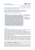 Tenure trajectories of children and young people in Aotearoa New Zealand between 2013–2022
