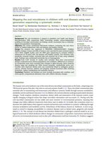 Mapping the oral microbiome in children with oral diseases using next-generation sequencing: a systematic review