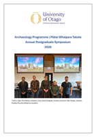 Archaeology Programme Annual Postgraduate Symposium 2026