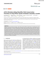 eDNA Metabarcoding Identifies Fish Conservation Priorities in Deep-Water Fjords of British Columbia, Canada