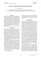 TMASC: Transmasculine Attitude and Speech Corpus