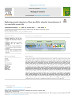 Exploring genomic signatures of host specificity using the transcriptomes of two specialist geometrids