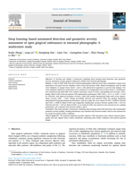Deep learning-based automated detection and geometric severity assessment of open gingival embrasures in intraoral photographs: A multicentre study