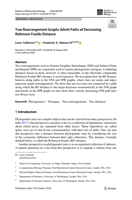 Tree Rearrangement Graphs Admit Paths of Decreasing Robinson-Foulds Distance