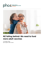 NZ falling behind: We need to fund more adult vaccines