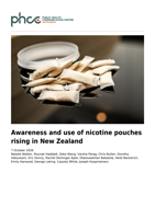 Awareness and use of nicotine pouches rising in New Zealand