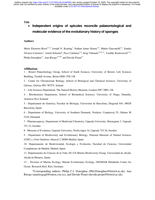Independent origins of spicules reconcile the evolutionary history of sponges